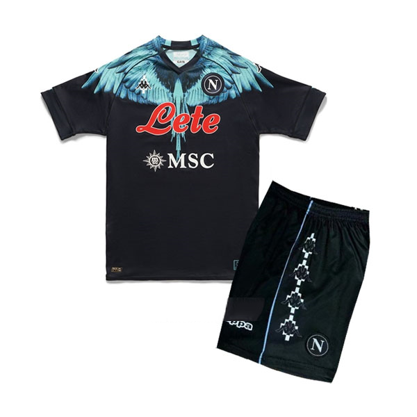 Camiseta Napoli Especial Niño 2021/2022 Negro